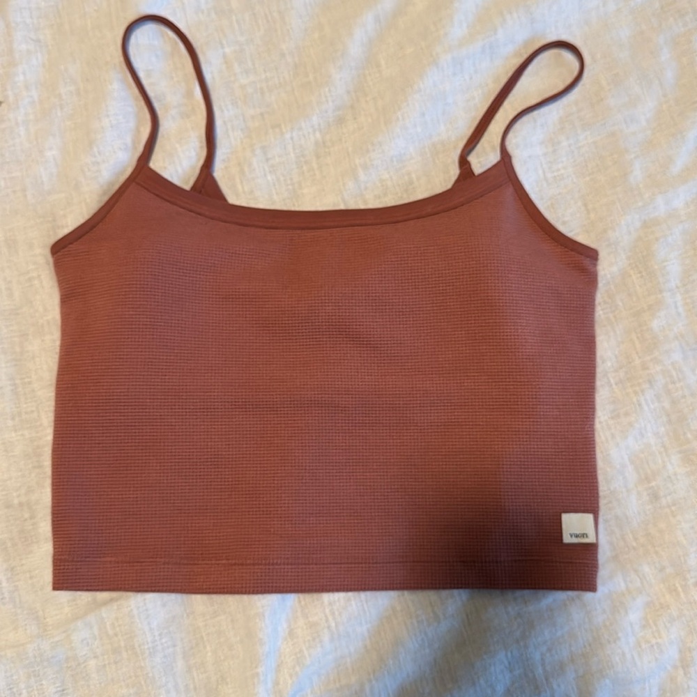 vuori bayview thermal crop tank nwot
